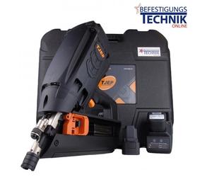 Tjep GRF 34/100 Excellent Cloueur à gaz Cloueur en bande 100mm pour clous en bande 34° Paslode