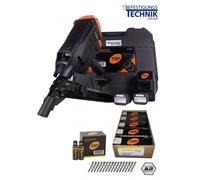 TJEP HA 35 GAS 3G cloueuse adhésive 22-35mm + 4000 clous adhésifs 25mm A2 +4 gaz