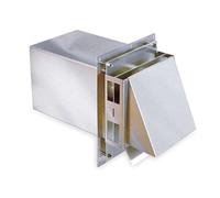Tjernlund VH1-4 Capot en aluminium pour grille d'aération latérale 10,2 cm