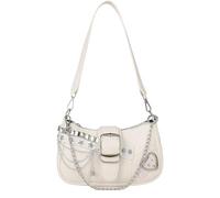 TJHDSF Sac Y2K, Shoujo Y2K Bag, Sac a Main Vintage, Petit Sacs a Main, Sacs à Porte des Années 2000, Bag à Porte Esthétique, Adapté à un Usage Quotidien, Fêtes, Séances Photo, Cadeaux (Cuir PU Blanc)