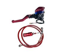 TJKIB Leiver d'embrayage Frein Kit De Levier De Maître-Cylindre De Frein d'embrayage Hydraulique De Moto De 14mm pour Les Leviers d'embrayage De Frein De Moto De Scooter