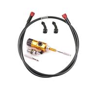 TJKIB Leiver d'embrayage Frein Kit d'embrayage Hydraulique pour Moto, 7/8 Pouces, 22mm, Levier Maître-Cylindre 125-250cc, pour pour Leviers De Frein Et d'embrayage