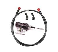 TJKIB Leiver d'embrayage Frein Kit d'embrayage Hydraulique pour Moto, 7/8 Pouces, 22mm, Levier Maître-Cylindre 125-250cc, pour pour Leviers De Frein Et d'embrayage