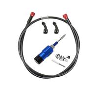 TJKIB Leiver d'embrayage Frein Kit d'embrayage Hydraulique pour Moto, 7/8 Pouces, 22mm, Levier Maître-Cylindre 125-250cc, pour pour Leviers De Frein Et d'embrayage