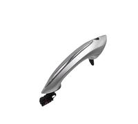 TJKIB Voiture Poignées Porte extérieures Poignée Porte extérieure LHD 4 pièces accès Confort sans clé arrière pour Série 5 pour Série 7 pour F07 F10 F11 520 525 530 535 Couleur Argent