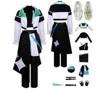 Tjlmomo Anime Nene Kusanagi Short Cosplay Costume avec Perruque Jeu Project Sekai Colourful Stage Cosplay Tenue Adulti Rolle Emu Otori Uniforme Halloween Carnaval Fête Déguisement pour Femmes Filles