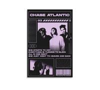 TJLTXV Chase AtlanticArtistic Poster imperméable haute définition pour cuisine, salle de bain, dortoir, facile à installer, décoration multi-scènes, 50 x 75 cm, sans cadre