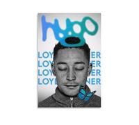 TJLTXV Hugo-Loyle Carner Poster artistique haute définition imperméable sans perçage pour cuisine, salle de bain, dortoir, facile à installer, décoration multi-scènes, 30 x 45 cm, sans cadre
