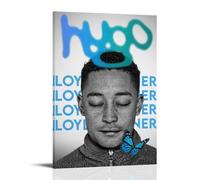 TJLTXV Hugo-Loyle Carner Poster artistique haute définition imperméable sans perçage pour cuisine, salle de bain, dortoir, facile à installer, décoration multi-scènes, 40 x 60 cm, style cadre