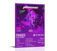 TJLTXV Phases Chase AtlanticArtistic Poster imperméable haute définition pour cuisine, salle de bain, dortoir, sans perçage, facile à installer, décoration multi-scènes, 50 x 75 cm, style cadre