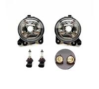 TjOta Phares Antibrouillard Auto Pour Golf 5 Pour A5 MK5 R32 2004 2005-2009 Pièces Automobiles Feux Antibrouillard Lampes Grilles Couvercle Et Fil Halogène LED(Only halogen lamp)