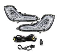 TjOta Phares Antibrouillard Auto Pour Hyundai Pour Accent 2012-2017 DRL LED Feux De Jour De Brouillard Voiture Auto Phare Étanche De Jour