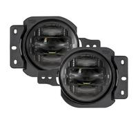 TjOta Phares Antibrouillard Auto Pour Jeep Pour Wrangler JL 2018-2022 Feux Antibrouillard LED 60 W DRL Avec Support Montage Pour Harnais 6000 K 1200 Lm Étanche IP65