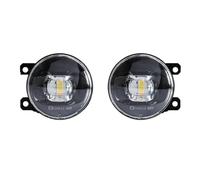 TjOta Phares Antibrouillard Auto Pour Peugeot 107 207 307 3008 407 607 301 308 Feu Antibrouillard LED Pour Voiture 8000 Lm 30 W Blanc Jaune 12 V Étanche(White Yellow)