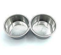 TJPoto Krups Lot de 2 paniers filtrants pour machine à expresso 2 tasses 51 mm