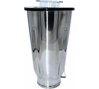 TJPoto # OS4887-3-1 Bocal mélangeur en acier inoxydable et couvercle de rechange pour Oster et Osterizer