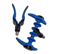 TJR Mini Raptor Tête de canne à pêche avec tête d'alimentation et repose-fesses arrière