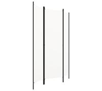 TJROO Séparé Séparé Blanc Crème 150x180 cm Paravent Séparer Décoration de Chambre Séparateur pour Salon Écran pour Vie Privée Bureau Salon Intérieur Tissu