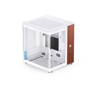 Jonsbo Boîtier PC TK-0 Mini-tour Mini-ITX, verre trempé, Holz G