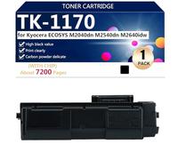 TK-1170 Cartouche de Toner de Remplacement Compatible pour Kyocera ECOSYS M2040dn M2540dn M2640idw Imprimantes, Haute Capacité 7200 Pages,Black-1 Pack