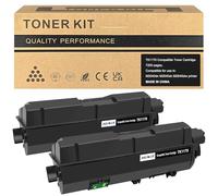 TK-1170 TK1170 Toner Cartouche 1T02S50NL0 Compatible pour Kyocera ECOSYS M2040dn M2540dn M2640idw Imprimante Rendement élevé 7200 Pages ( Noir, 2er-Pack )