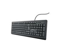 Trust Clavier filaire TK-150 USB AZERTY Français Noir