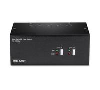 TRENDnet Commutateur KVM TK-232DV 2 ports DVI double écran Audio/USB 1 utilisateur local