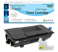 TK-3400 TK3400 Toner Cartouche 1T0C0Y0NL0 Compatible pour Kyocera ECOSYS PA4500 PA4500x MA4500 MA4500x MA4500fx Imprimante Rendement élevé 12500 Pages ( Noir )