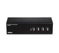 TK 440DP - Commutateur écran-clavier-souris/audio/USB - 4 x KVM / audio / USB - 1 utilisateur local - de bureau - Conformité TAA