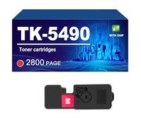 TK-5490 Cartouche De Toner Compatible pour Kyocera Ecosys PA2101cx/MA2101cfx Imprimante, Rendement Jusqu'à 2800 Pages,Magenta-1 Pack