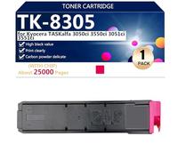 TK-8305 Cartouche de Toner Compatible pour KYOCERA TASKalfa 3050 3051 3550 3551ci Imprimantes, Impression Haut Volume,Magenta-1 Pack