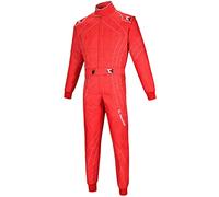 TK Combinaison de kart pour enfants juniors course rallye combinaison de karting Cordura une pièce dans l'ensemble (Rouge, 32)