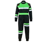 TK Combinaison de Karting pour Enfants Juniors Motocross Go-Kart en Cordura