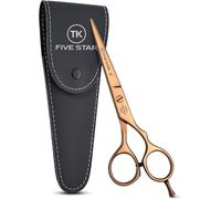 Tk Five Star Solingen® Gold-Line Premium 6'' Razor Edge Très Tranchant Ciseaux De Coiffure Ciseaux De Coupe De Cheveux Pour Femmes Hommes Salons Enfants Pour Cheveux Fins Et Épais Inoxydable