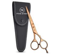 TK FIVE STAR SOLINGEN® Gold-line Premium 6'' Razor Edge très tranchant Ciseaux de coiffure Ciseaux de coupe de cheveux pour femmes hommes salons enfants pour cheveux fins et épais inoxydable
