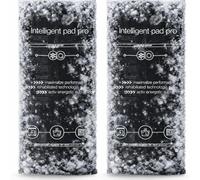 TK Gruppe Timo Kingler Set de coussins refroidissants - MADE IN GERMANY - Accumulateurs de froid gel, petit & grand coussin chauffant & pack froid - coussin de refroidissement (2x Noir 29x12 cm)