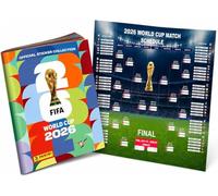 TK Gruppe Timo Klingler Album de Stickers Originaux et Stickers Panini Coupe du Monde 2026 - à Collectionner et à Coller, 1x Calendrier de la Coupe du Monde (Album Collector)
