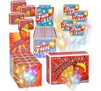 TK Gruppe Timo Klingler Lot de 1000 pétards amusants Snaps : feux d'artifice du Nouvel An pour adolescents et enfants - Catégorie F1 Jouet à claquer sur l'écran, comparable aux diables