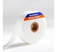 TK Gruppe Timo Klingler Lot de 5 rubans d'ourlet de 64 m - Colle à repasser - Ruban thermocollant pour repasser et raccourcir des textiles, vêtements et rideaux - Ourlet lavable