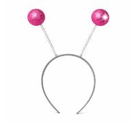 TK Gruppe Timo Klingler Serre-tête, chapeau papillon, pompon, antenne, coccinelle, pour adultes et enfants, costume de carnaval (rose)