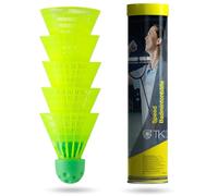 TK Gruppe Timo Klingler Speedbadminton Set de 36 Volants de Badminton Rapide Jaune pour l'entraînement et la compétition Badminton pour l'intérieur et l'extérieur