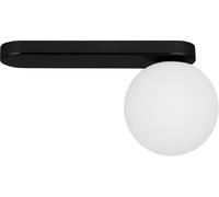 TK Lighting Bianca Black plafonnier 1x6 W blanc-noir 5684