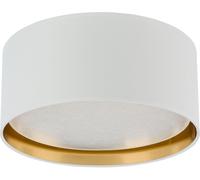 TK Lighting Bilbao plafonnier 4x15 W blanc-doré 3379