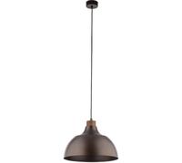 TK Lighting Cap lampe suspendue 1x15 W marron 6926