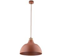 TK Lighting Cap lampe suspendue 1x15 W rouge 6927