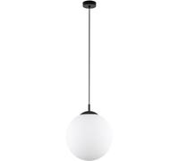 TK Lighting Esme lampe suspendue 1x15 W blanc-noir 5671