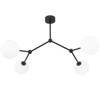 TK Lighting Fairy plafonnier 4x6 W blanc-noir 4855
