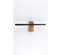 TK Lighting Flash applique murale 1x30 W noir-bois 6625
