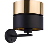 TK Lighting Hilton applique murale 1x15 W noir-doré 4344