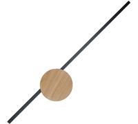 TK Lighting Java applique murale 1x36 W noir-bois 1441
